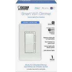 Electrical Outlets & Switches FEIT Electric Smart Wi-Fi Dimmer