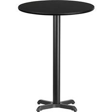 Black Bar Tables Flash Furniture Round Bar Table 30x30"