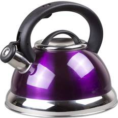 Creative Home Symphony 2.6 qt Whistling Stainless Steel Tea Kettle - Plum