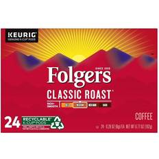 K-cups & Coffee Pods on sale Folgers Classic Roast Capsules 6.8oz 24