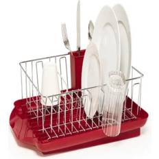 Red Dish Drainers Farberware Professional Dish Drainer 14.98"