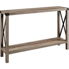 Natural Console Tables Walker Edison Entryway Console Table 6.3x12"