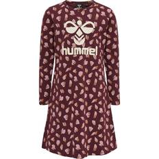 Lange Ärmel Nachthemden Hummel Carolina Night Dress - Windsor Wine (215711-3430)