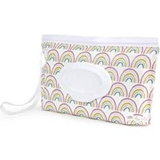 Kunststoff Tücher & Waschlappen Itzy Ritzy Take & Travel Pouch Reusable Wipes Case Rainbow