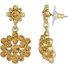 1928 Jewelry Drop Earrings - Gold/Yellow