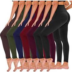 CAMPSNAIL 4 Pack High Waisted Leggings for Women- Soft