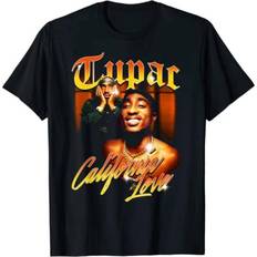 Carego Tupac Love Vintage California T-shirt - Black