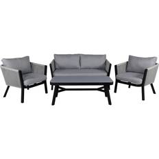 Venture Design Virya Lounge-Set, 1 Bord inkl. 2 Stolar & 1 Soffor