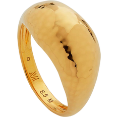 Monica Vinader Gaia Dome Ring - Gold