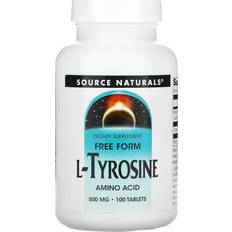 Vitamins & Supplements Source Naturals L-Tyrosine 500mg 100