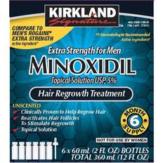 Kirkland Minoxidil 5% Extra Strength for Men Hair Regrowth Treatment 60ml 6pcs Liquid