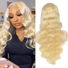 Loyom 13x4 Body Wave Lace Front Wig 26 inch #613 Blonde