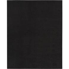 Nourison Essentials Black, Gray, Green, Blue, Red, Pink, Orange, Yellow 96x120"