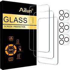 Ailun Screen Protector + Camera Lens Protector for iPhone 14 Pro Max 3-Pack