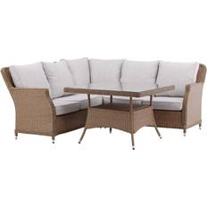 Venture Design Vikelund Loungesett, 1 Bord inkl. 3 Soffor