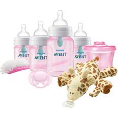 Philips Avent Baby Bottle with AirFree Vent Newborn Gift Set with Snuggle