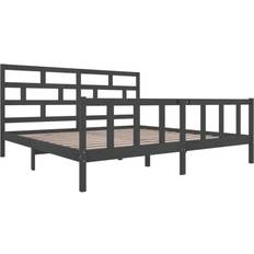 vidaXL Bed Frame Solid Pine 69.5cm Bettrahmen 180x200cm