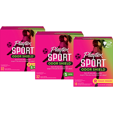 Playtex Sport Tampons with Odor Shield, Unscented Multipack Regular & Super