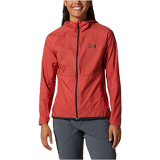 Red - Women Jackets Mountain Hardwear Women's Kor AirShell Hoody Jacket