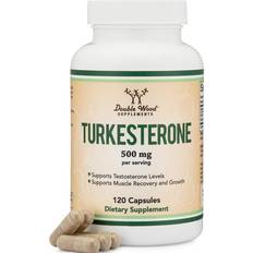 Double Wood Supplements Turkesterone 500mg 120