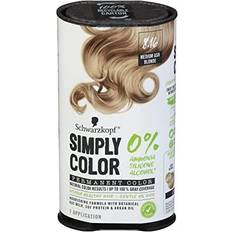 Medium ash blonde hair Schwarzkopf Simply Color Permanent Hair Color #8.16 Medium Ash Blonde