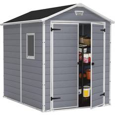 Resin outdoor storage sheds Keter Manor Shed (Building Area 47.32 sqft)