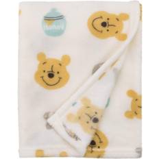 Lambs & Ivy Disney Baby Winnie the Pooh Hugs Gray Soft Fleece Baby