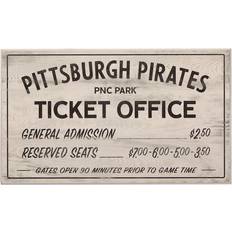 Open Road Brands Pittsburgh Pirates Ticket Office Wood Sign