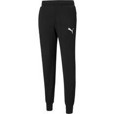 Puma Herre Bukser & Shorts Puma Men's Essentials Logo Sweatpants - Black