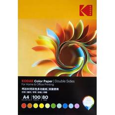 Røde Fotopapir Kodak Color Paper Copier A4 80g/100 Sheets/Mix Color/Cat 9891-300