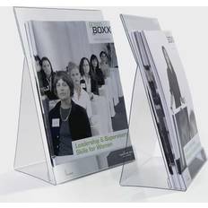 Brosjyrestativer Durable A4 brochure display stand, HxWxD 306 x 212 x 125 mm, pack of 6