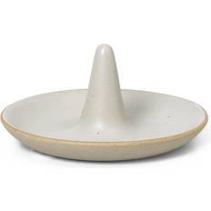 Ferm Living Ring Cone ringholder Off-white speckle