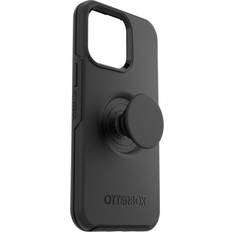 Iphone 14 pro max black OtterBox Otter + Pop Symmetry Series Antimicrobial Case for iPhone 14 Pro Max