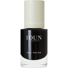 Vitaminer Neglelakk & Removers Idun Minerals Nail Polish Onyx 11ml