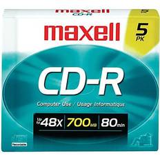 Maxell CD-R 700MB 40x Spindle 5-Pack