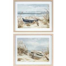 Bilder reduziert Dkd Home Decor Barco Middelhavet (53 x 3 x 43 cm) (2 enheder) Bild