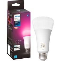 Light Bulbs Philips Hue 562982 White and Color A21 LED Lamps 16W E26