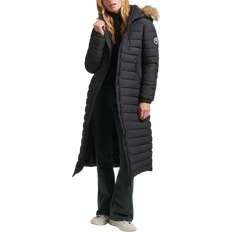 Nautica Women's Stretch Faux-Fur-Hooded Packable Puffer Coat