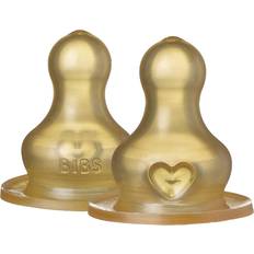 Tilbehør Bibs Bottle Nipple Slow Flow 2-pack