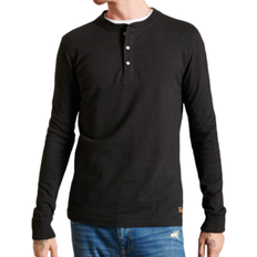 Superdry Organic Cotton Long Sleeve Henley Top