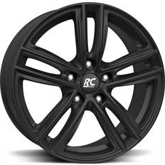 RC Design RC27 Schwarz Clear Matt 7.0x17 5/110 ET41 B65.1