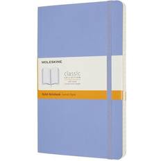 Moleskine Office Supplies Moleskine Classic Soft Cover Notebook 5 x 8-1/4 Ruled 120 Sheets Hydrangea Blue