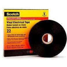 3M Scotch 22 SCOTCH22-19X33 Electrical tape Scotch 22 Black (L x W) 33 m x 19 mm 1 pc(s)