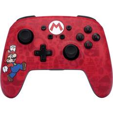 Nintendo Switch Håndkontroller PowerA Nintendo Switch Enhanced Wireless Controller - Here We Go Mario