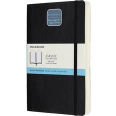 Moleskine Kalendere & Notatblokker Moleskine Expanded Large Dotted Softcover Notebook: Black