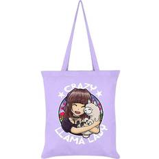 Grindstore Crazy Llama Lady Tote Bag