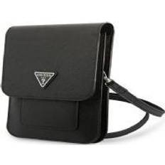 Guess Skuldervesker Guess Handbag GUWBSATMBK black/black Saffiano Triangle