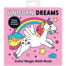 Enhjørninger Babyleker Galison Unicorn Dreams Color Magic Bath Book