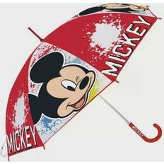 Safta Paraply Mickey Mouse Happy Smiles Rød (Ø 80 cm)
