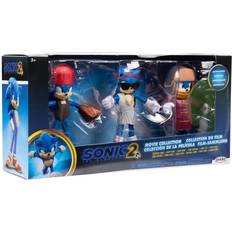 Sonic the Hedgehog Actionfigurer Sonic The Hedgehog 2 Movie Collection: 4" Figure Multipack Exclusive